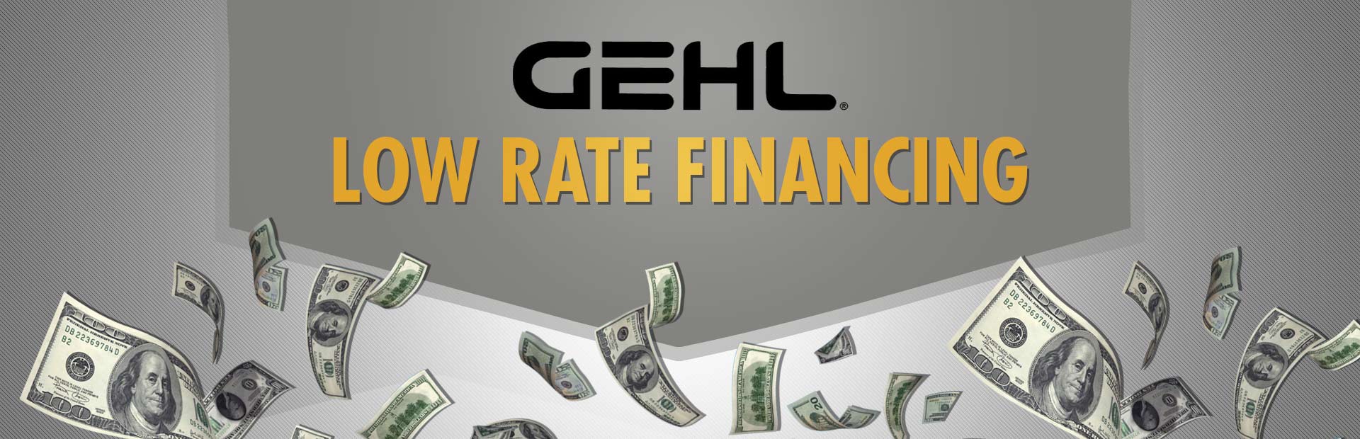 Gehl: Low Rate Financing